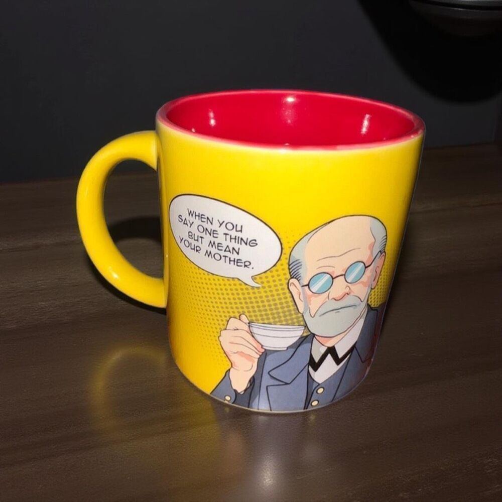 Freudian Sips Coffee Mug by The Unemployed Philosophers Guild 2012